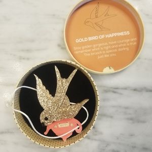 Erstwilder Gold Bird of Happiness